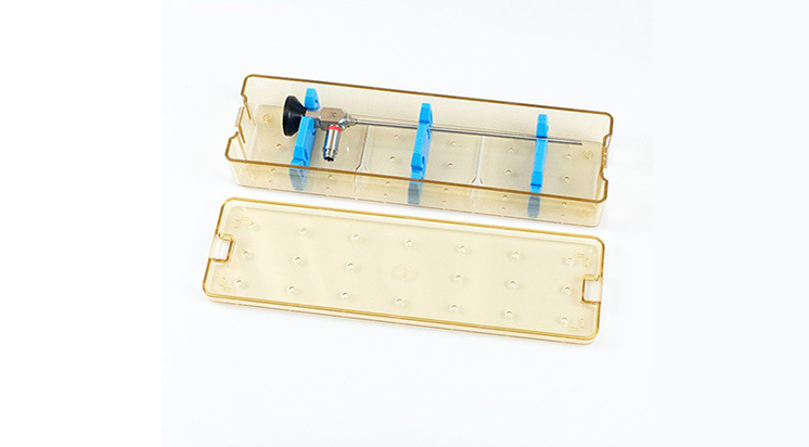plastic ent endoscope sterilization container
